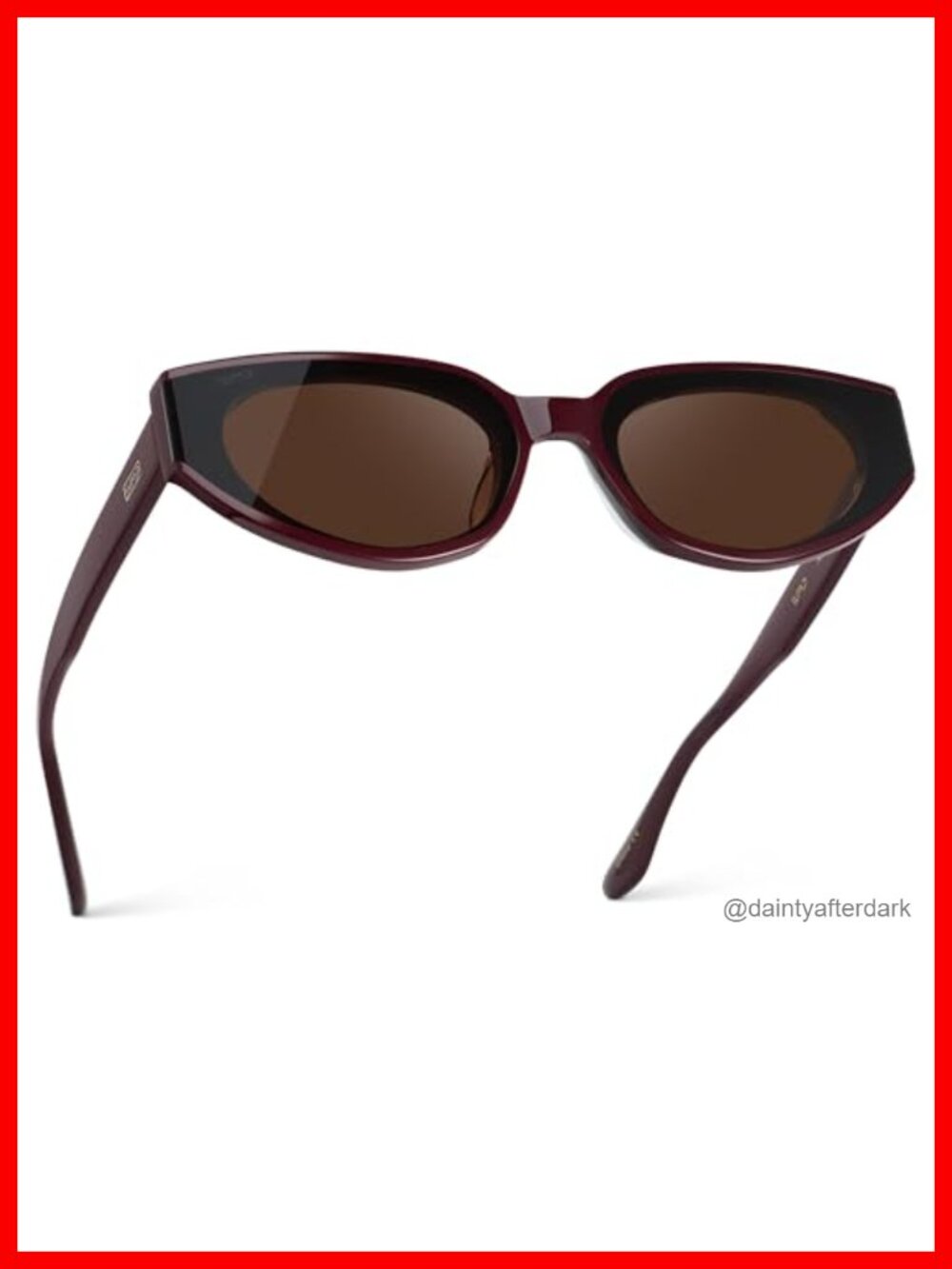 Women's Cat Eye Sunglasses Acetate Frame Anti-Reflective Lenses UV Protection